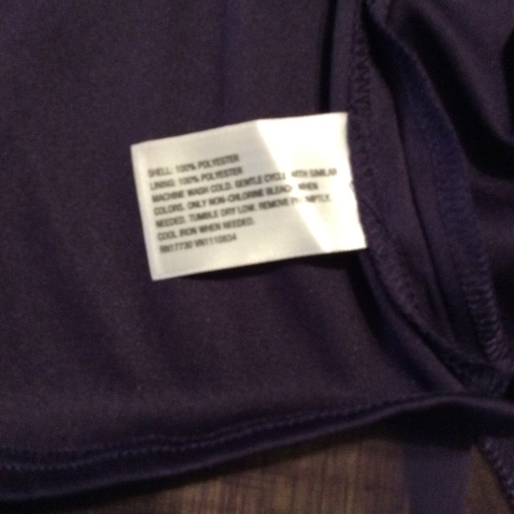 New MERONA Purple One-shoulder DRESS Sheer XS - Picture 16 of 16